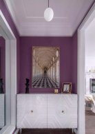 95平米简美两居室，优雅轻奢紫色系